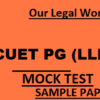 CUET LLM MCQ Mock test